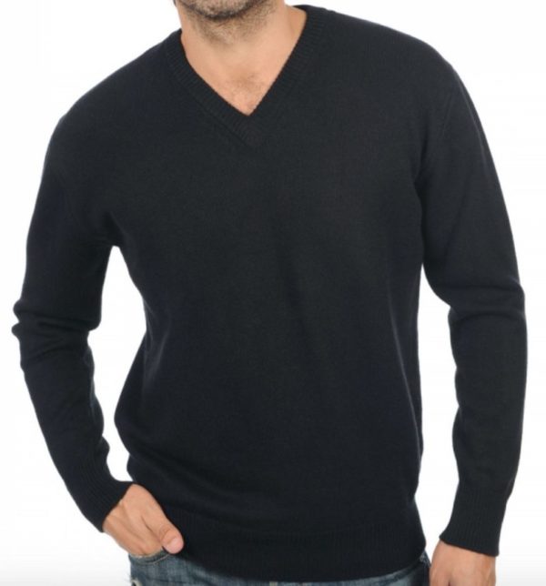 Pull col V Homme en 100% Baby Alpaga - Pure Alpaga